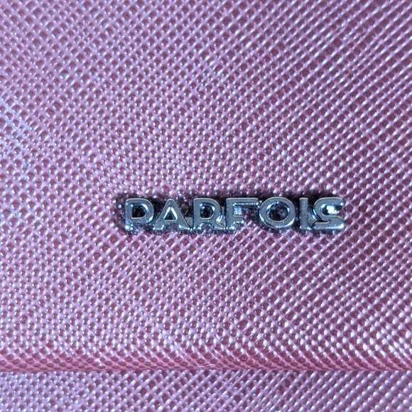 Parfois Saffiano Leather Tablet Holder Notebook Agenda Dark Purple - Picture 6 of 8